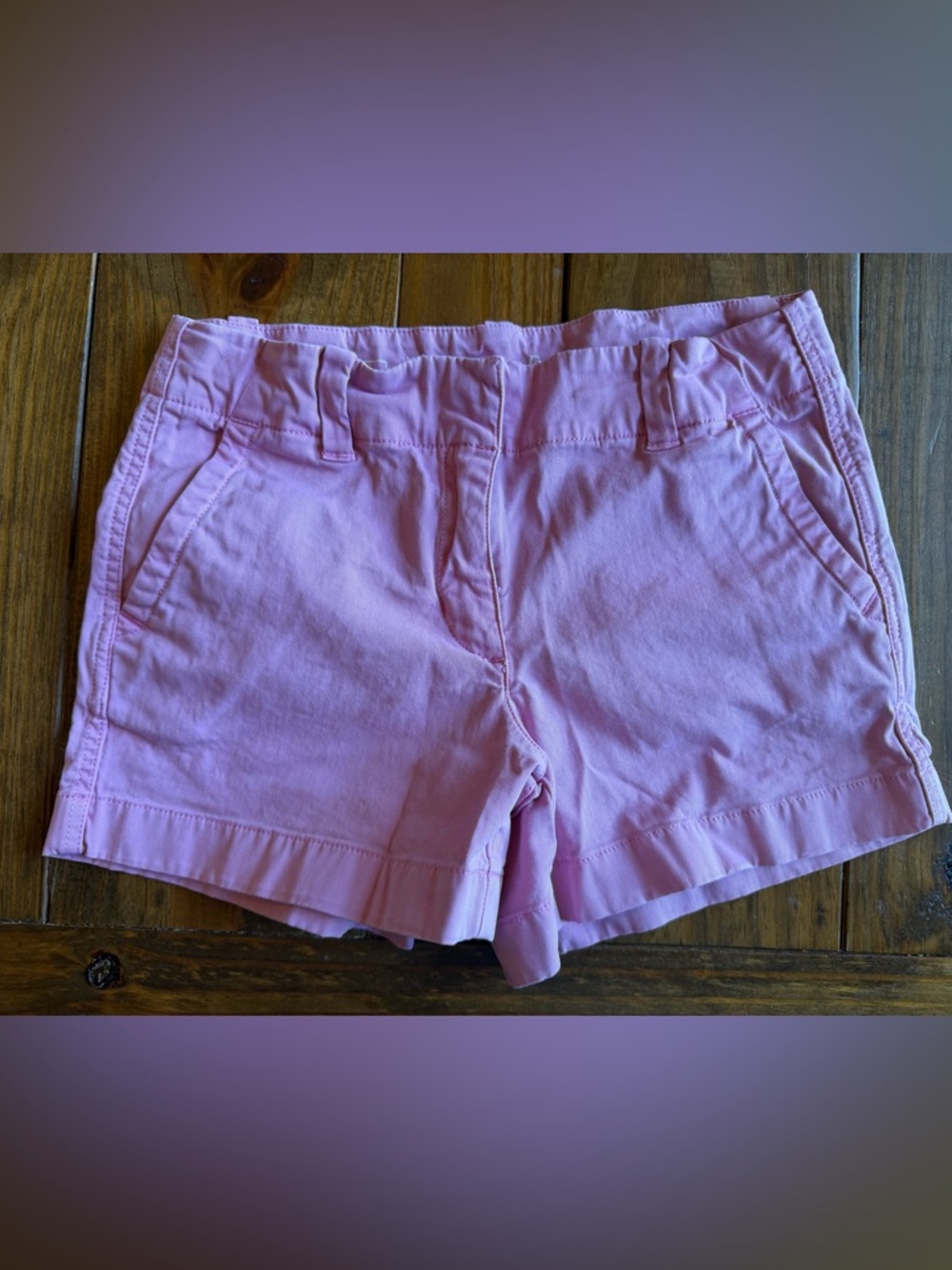 Vineyard Vines Girls' Pink Casual Cotton Shorts Size 8
